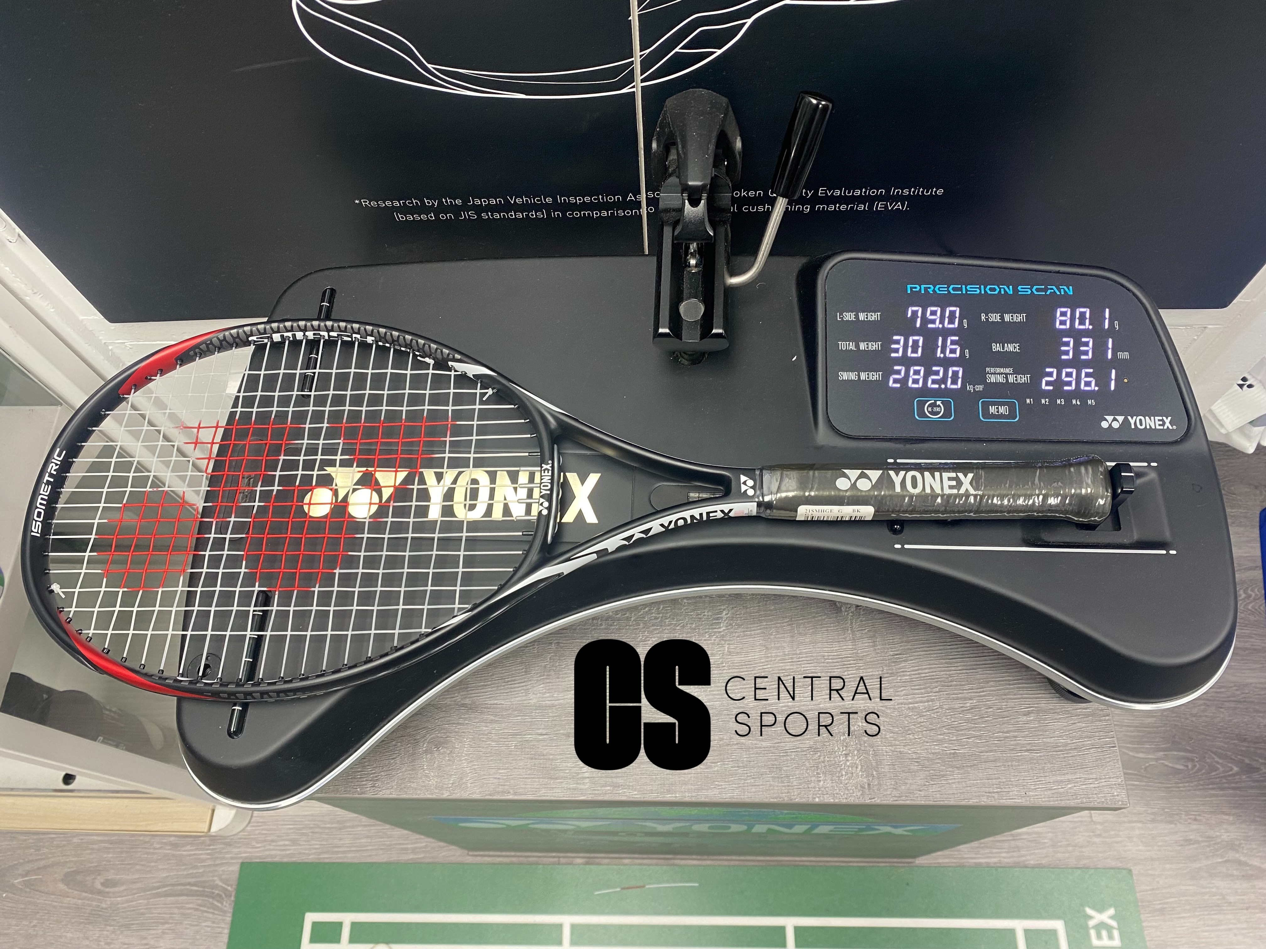 Yonex Smash Heat 102 Tennis Racket 2022 (Black) 290g