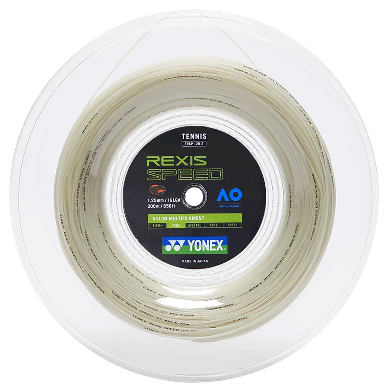 Yonex Rexis Speed 1.30mm 200m Tennis String