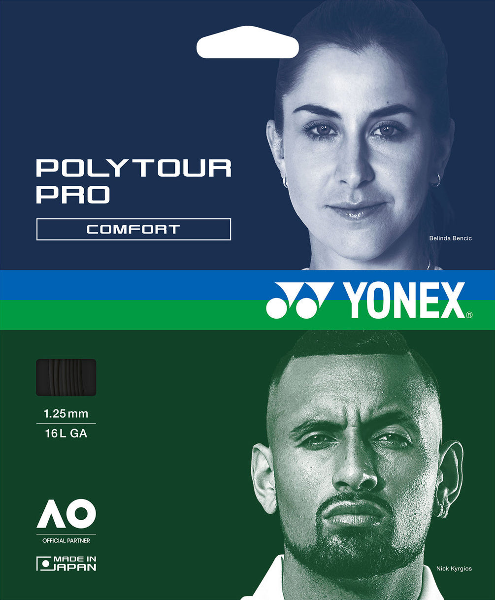 Yonex Polytour Pro 1.25mm 12M Set (Graphite)