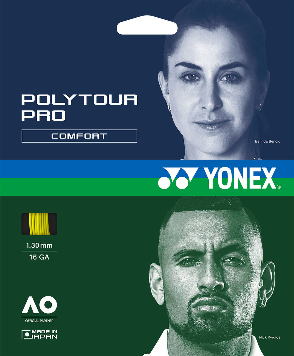 Yonex Polytour Pro 1.30mm 12M Set (Flash Yellow)