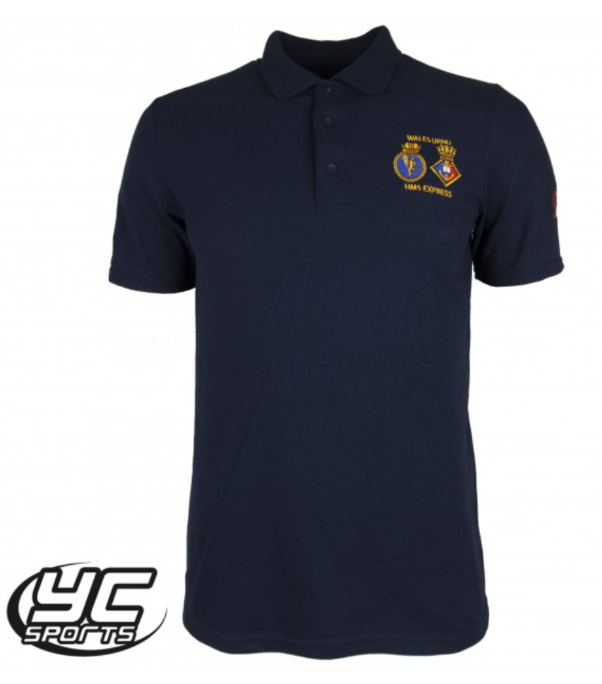 URNU Wales Navy Polo Shirt
