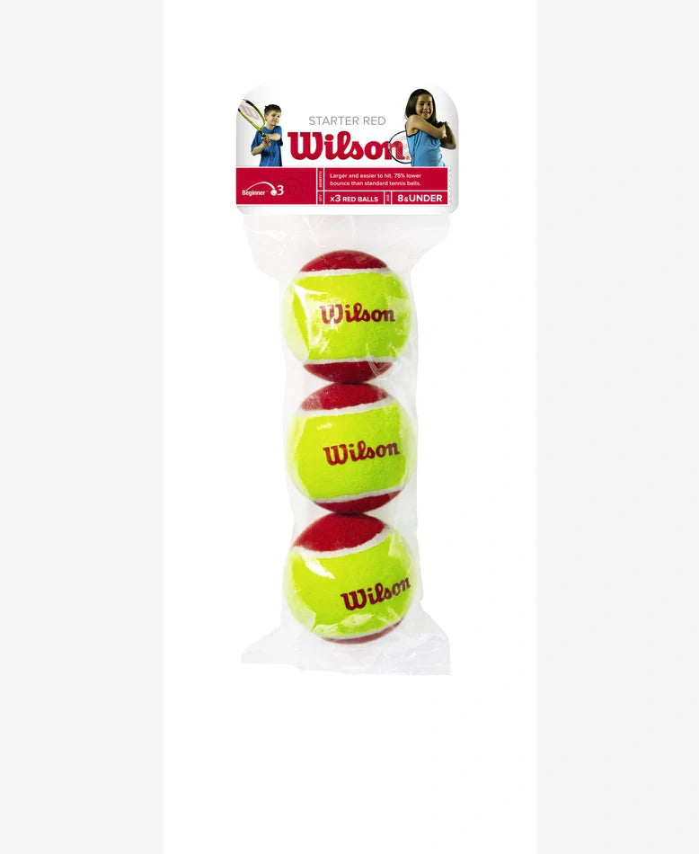 Wilson Starter (WRT137001) Red 3Pack