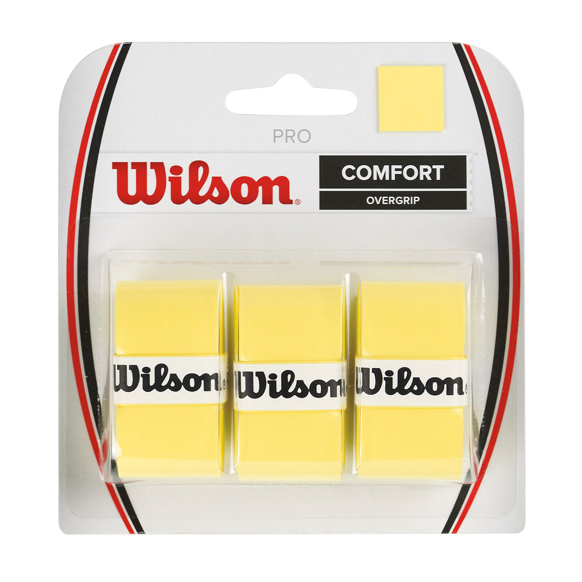 Wilson Pro Overgrip (3Pk) Yellow WRZ4014YE