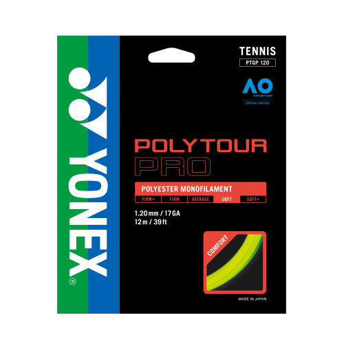 Yonex Polytour Pro 1.20mm 12M Set (Flash Yellow)