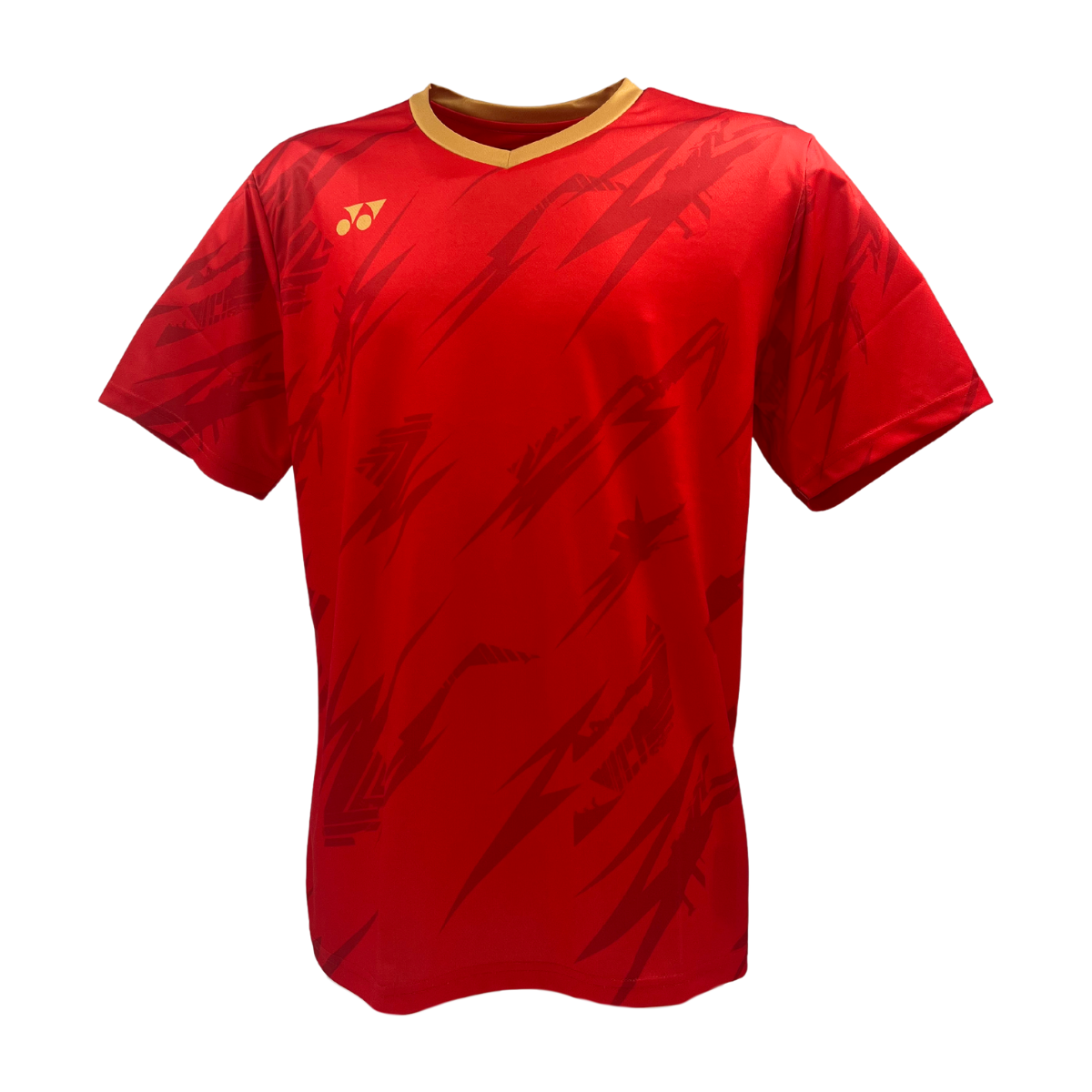 Yonex YTJ8 Junior T-Shirt Red/Gold