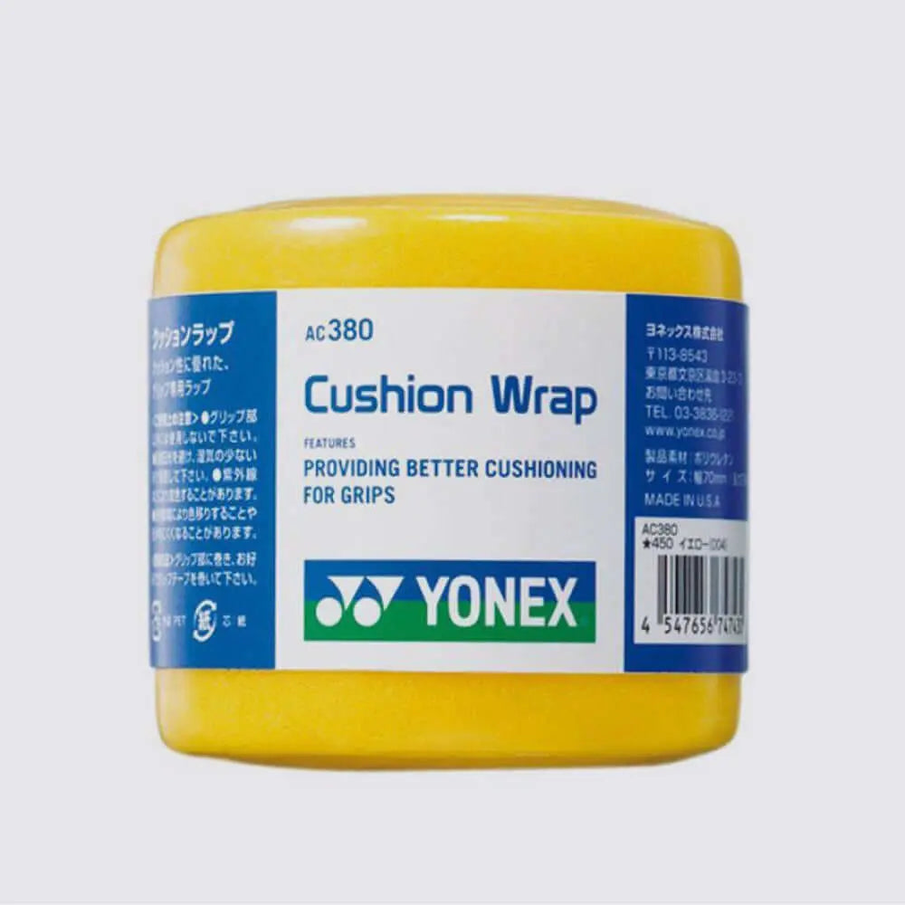 YONEX CUSHION WRAP (AC380) White/Yellow