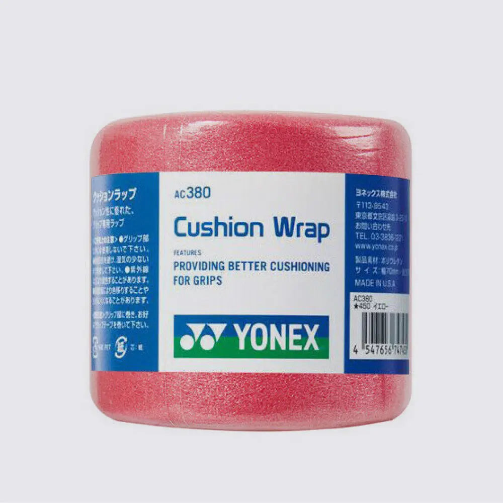 YONEX CUSHION WRAP (AC380) White/Yellow