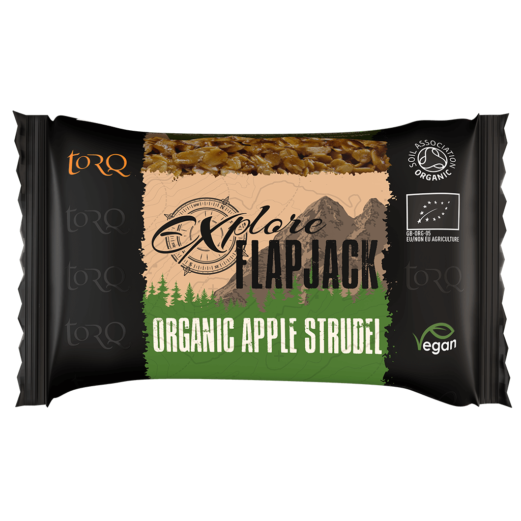 Torq EXPLORE Organic Flapjack (Single) Apple Strudel