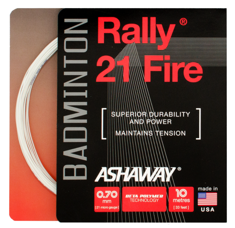 Ashaway Rally 21 Fire String (10m Set)