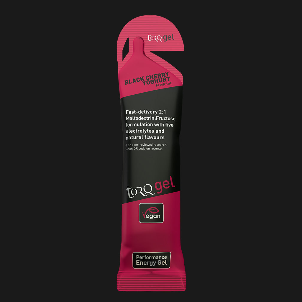 Torq Energy Gels (Single) Black Cherry Yoghurt