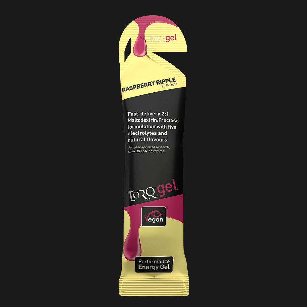 Torq Energy Gels (Single) Raspberry Ripple