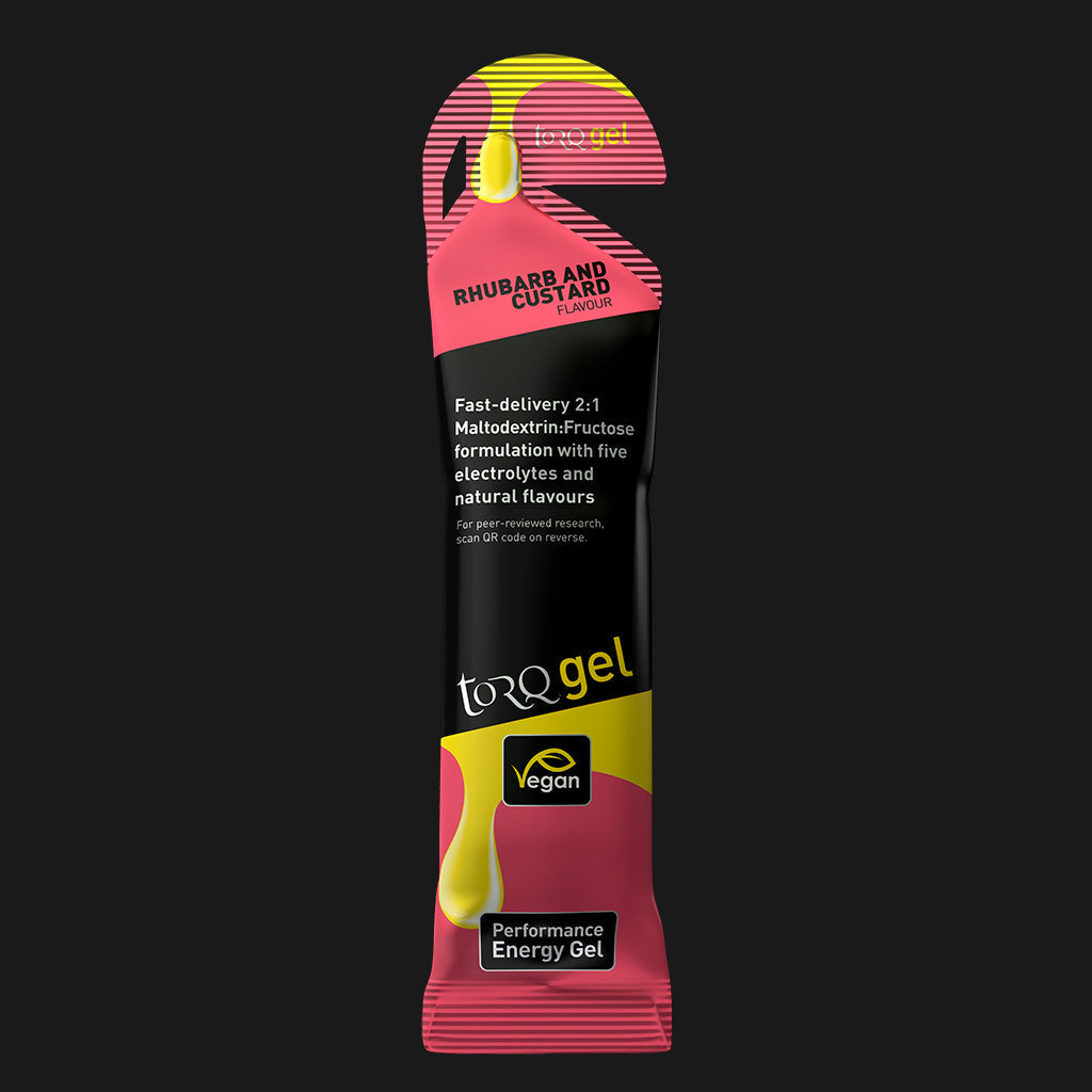 Torq Energy Gels (Single) Rhubarb Custard