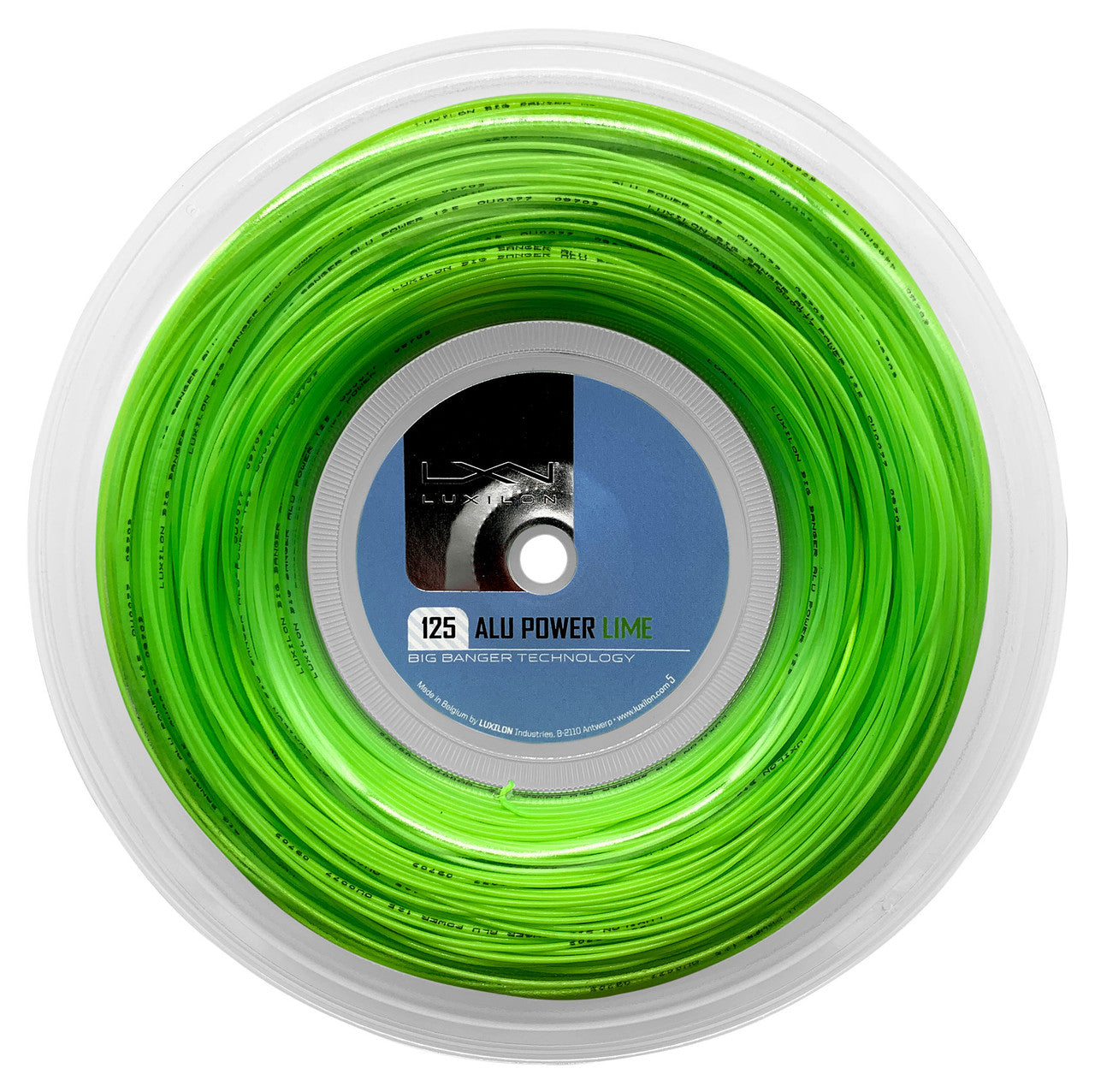 Luxilon Alu Power Reel WRZ9901SI 1.25mm Lime