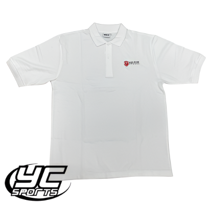Red Rose School Polo White