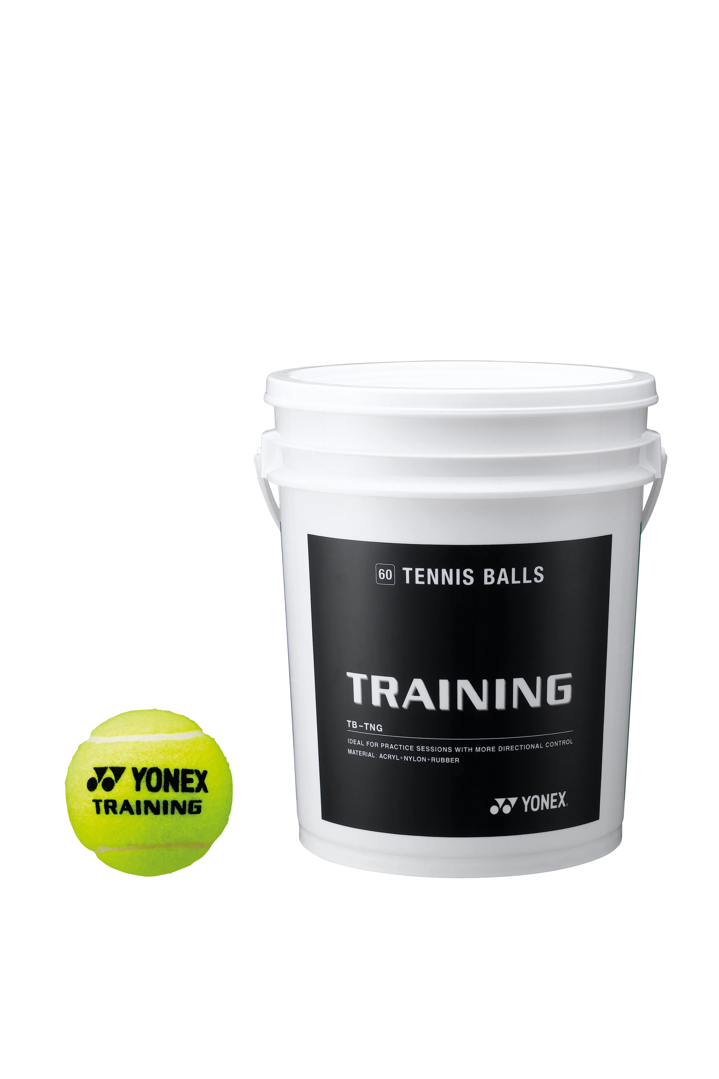 Yonex Training Tennis Ball 60 Tub TB-TNG