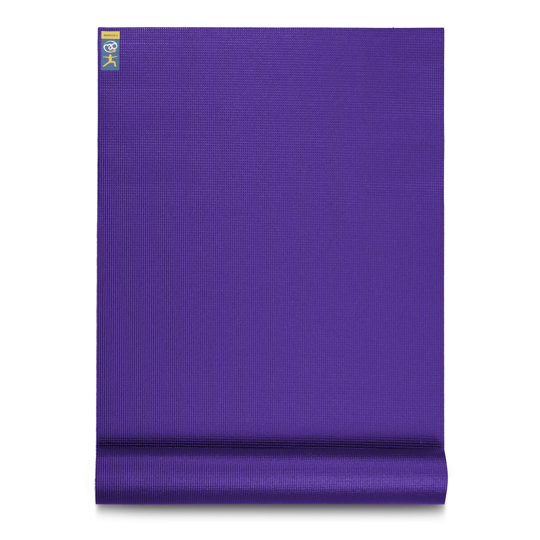 Warrior II Yoga Mat 4mm (Purple)