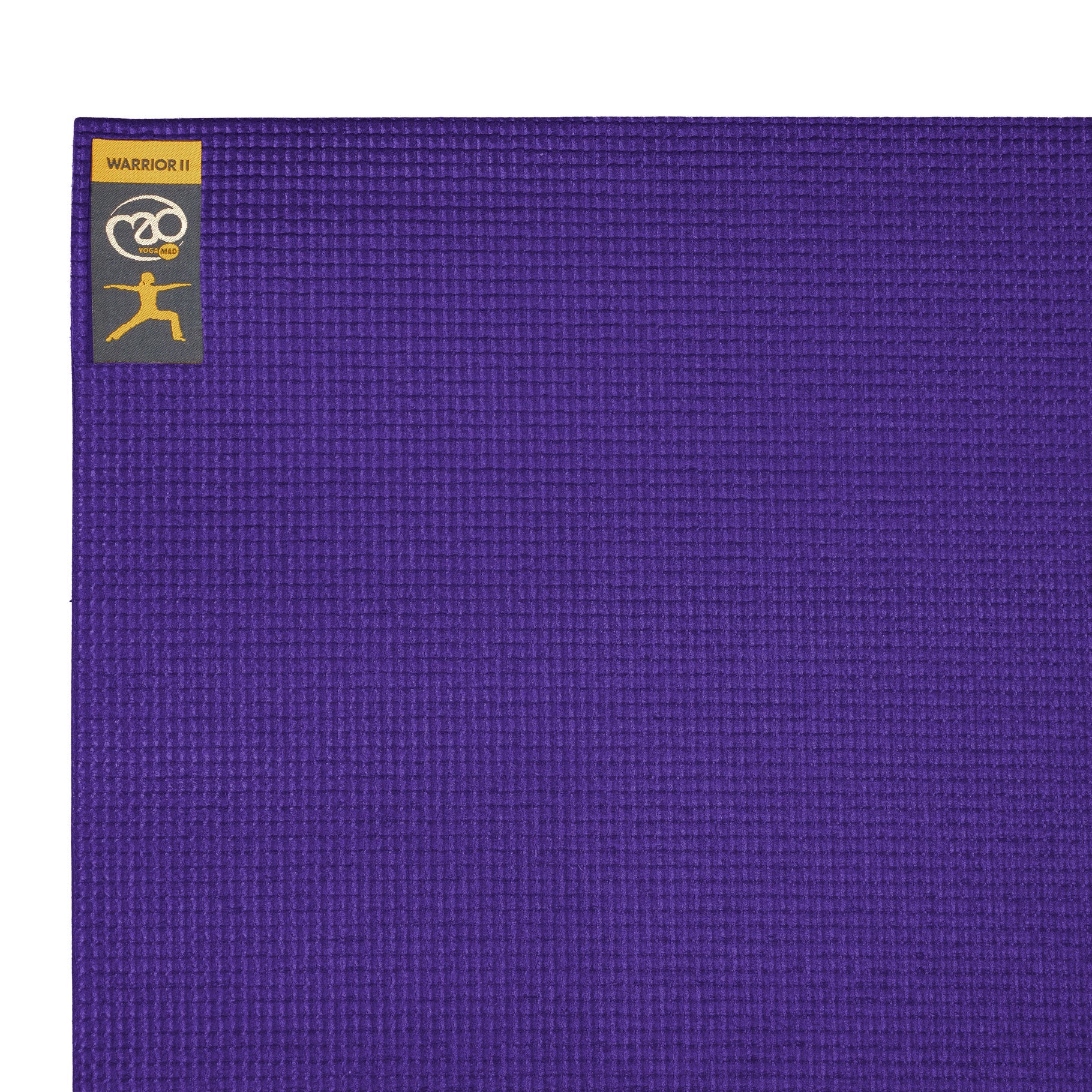 Warrior II Yoga Mat 4mm (Purple)