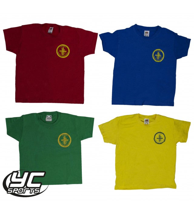 All Saints Primary School PE T-Shirt (Choose House Colour)