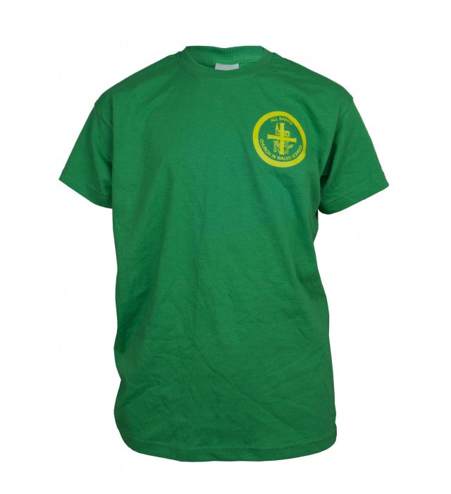 All Saints Primary School PE T-Shirt (Choose House Colour)