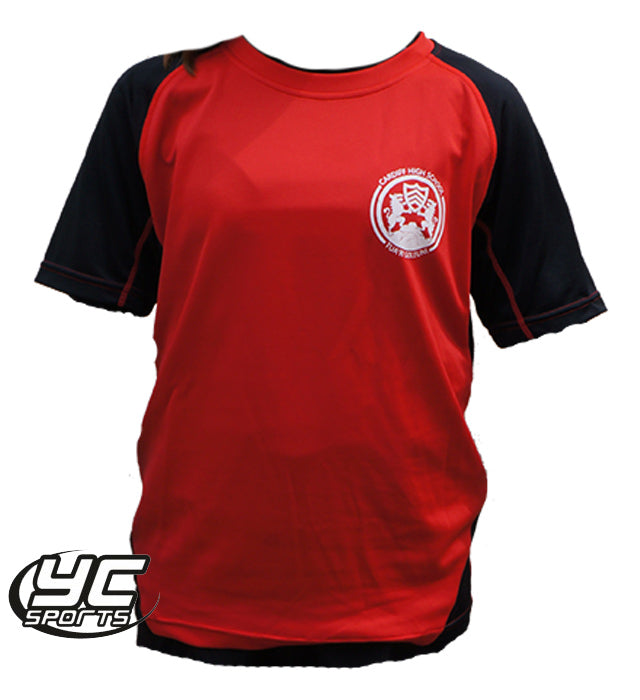 Cardiff High School PE T-shirt (Fitted)