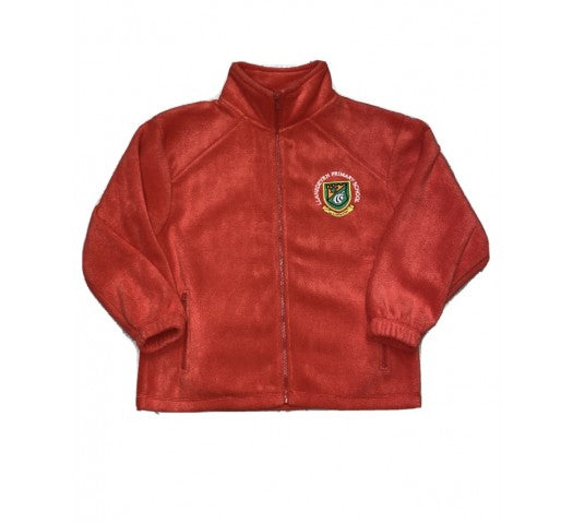 Llanedeyrn Primary School Fleece Red