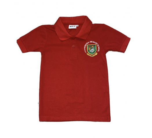 Llanedeyrn Primary School Polo Red