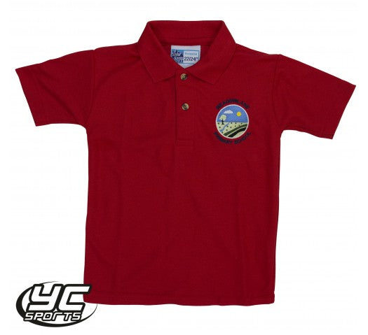 Meadowlane Primary School Red Polo