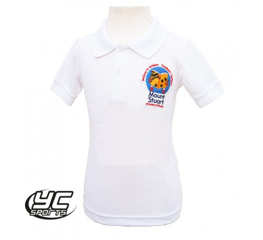 Mount Stuart Primary School Polo (White)