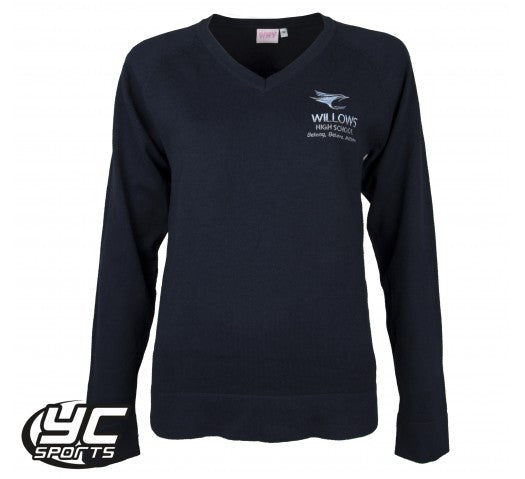 Willows High School Fitted Jumper