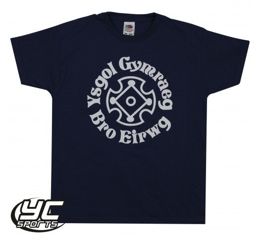 Ysgol Bro Eirwg Navy PE T-Shirt