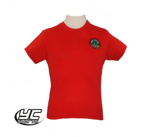 Ysgol Glan Ceubal Red PE T-Shirt