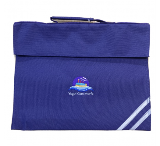 Ysgol Glan Morfa Bookbag Purple (2018)